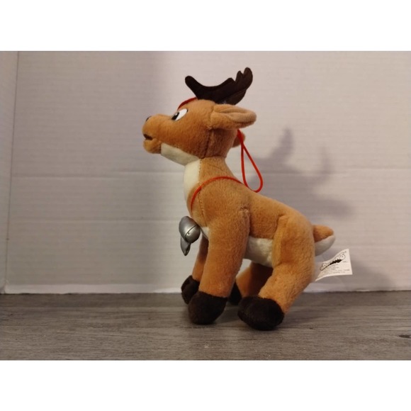 1999 CVS Stuffins Comet Coach Reindeer Rudolph Island Misfit Toy 8" Plush - Picture 4 of 11